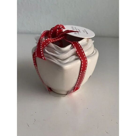 Rae Dunn Snowman Christmas Measuring Cups 4 Different Designs With Handles NEW - Picture 6 of 8